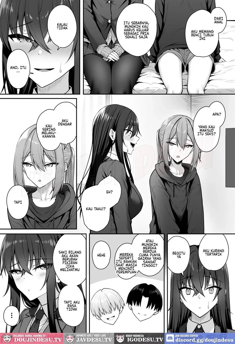 Gal to Boku ga Seibetsu Gyakuten Mesu no Boku to Shinjin Danshi: Chapter chapter-1 - Page 32