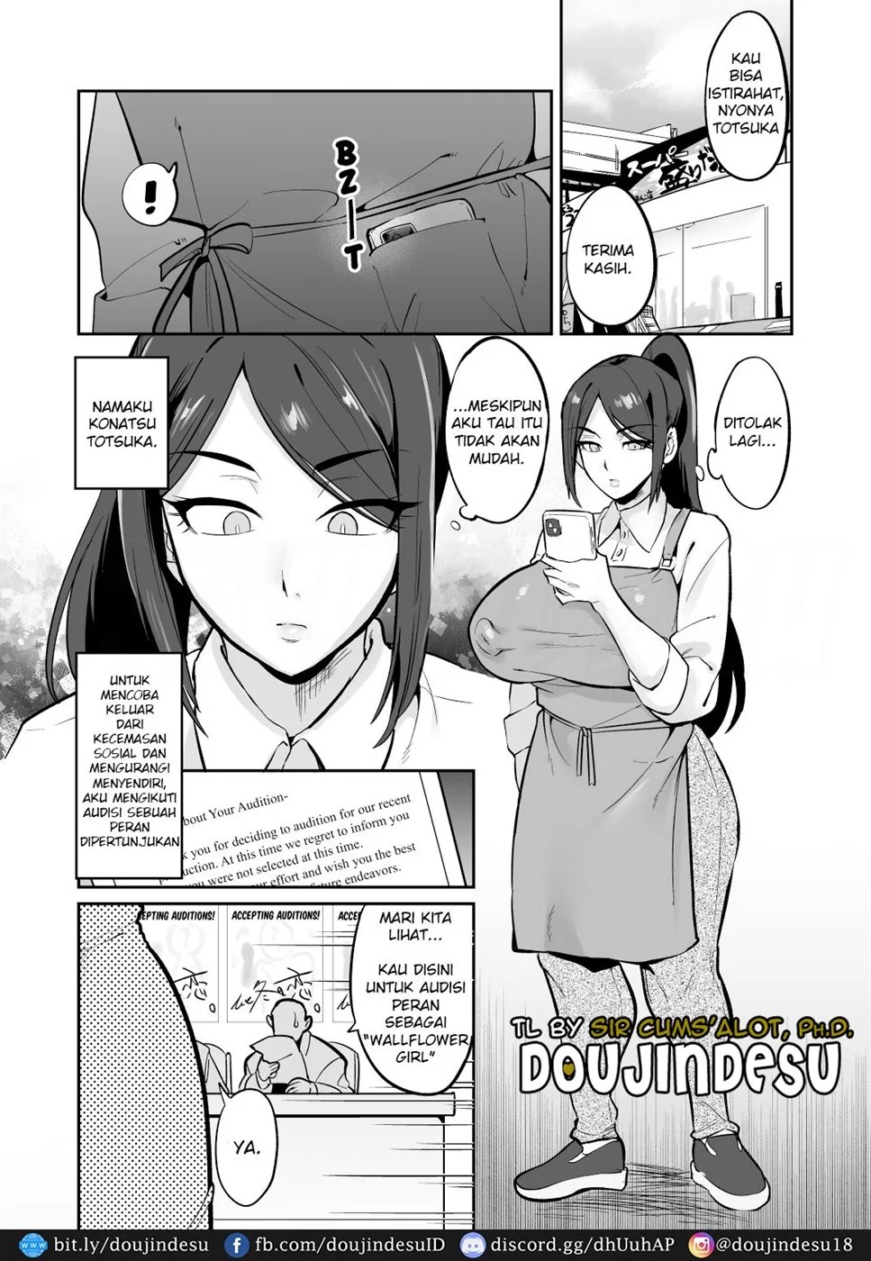Gekidan no Mensetsu ni Kita Muchimuchi Onna o Ogeretsu Heroine ni Shite mita Kekka: Chapter chapter-1 - Page 3
