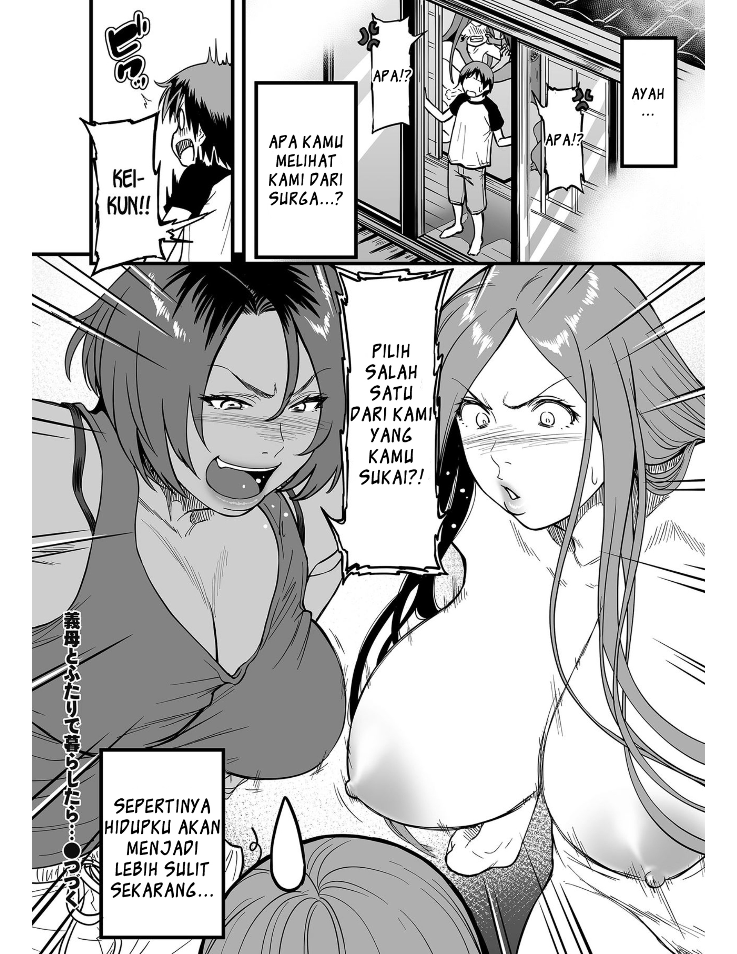 Gibo to Futari de Kurashitara: Chapter chapter-3 - Page 13