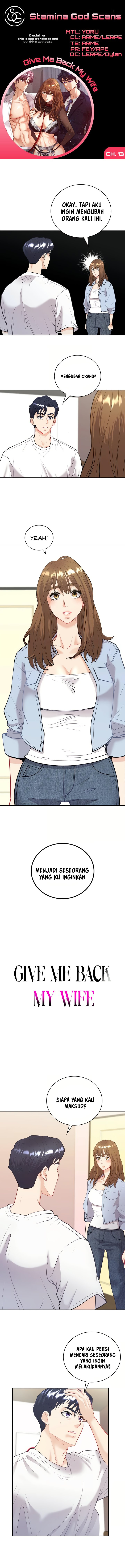 Give Me Back My Wife: Chapter chapter-13 - Page 3