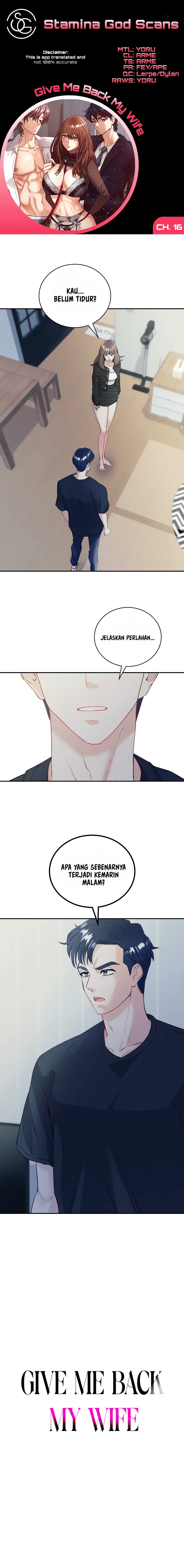 Give Me Back My Wife: Chapter chapter-16 - Page 2