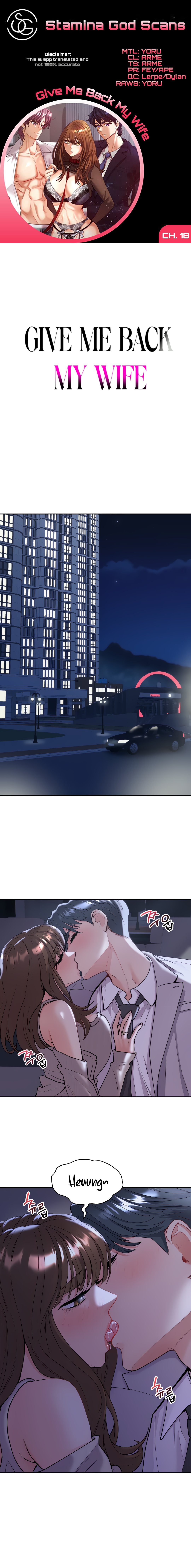 Give Me Back My Wife: Chapter chapter-18 - Page 2