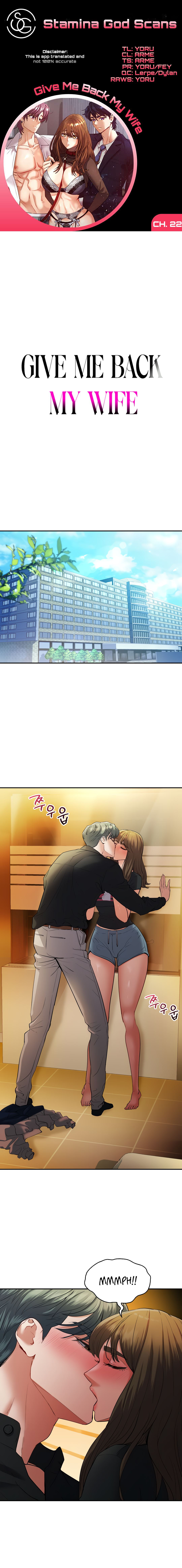Give Me Back My Wife: Chapter chapter-22 - Page 2