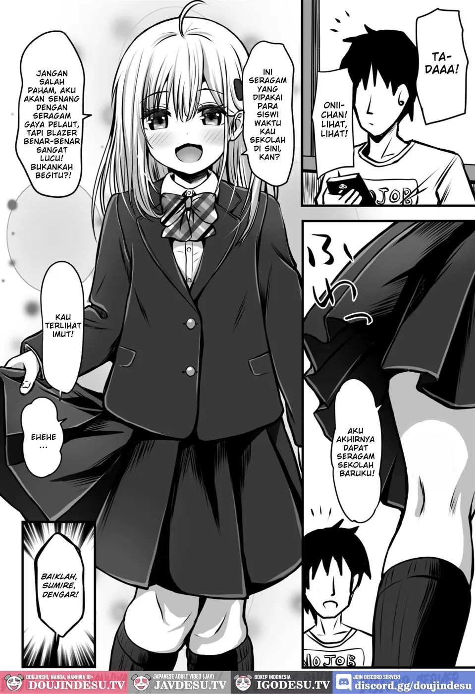 Gokinjo Kazoku Keikaku - Watashi to Tonari no Ie no Onii-chan: Chapter chapter-1 - Page 57