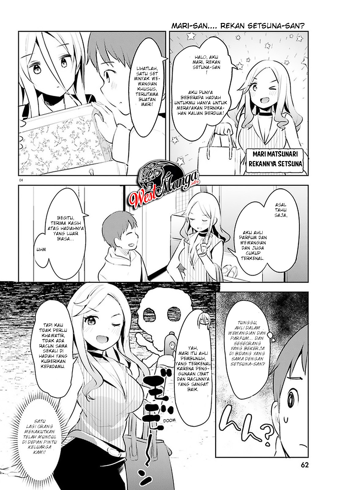 Haikei… Koroshiya-san to Kekkon Shimashita: Chapter chapter-10 - Page 6