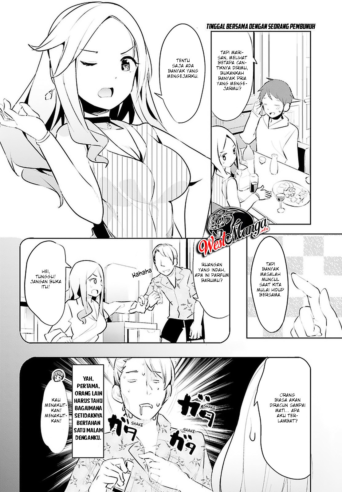 Haikei… Koroshiya-san to Kekkon Shimashita: Chapter chapter-10 - Page 15