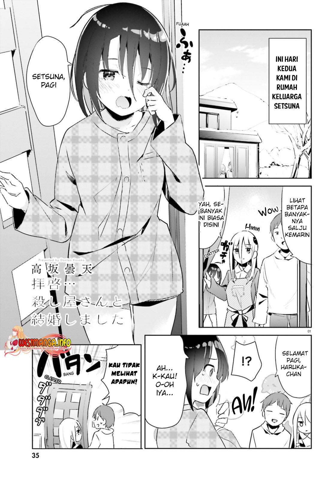 Haikei… Koroshiya-san to Kekkon Shimashita: Chapter chapter-19 - Page 2