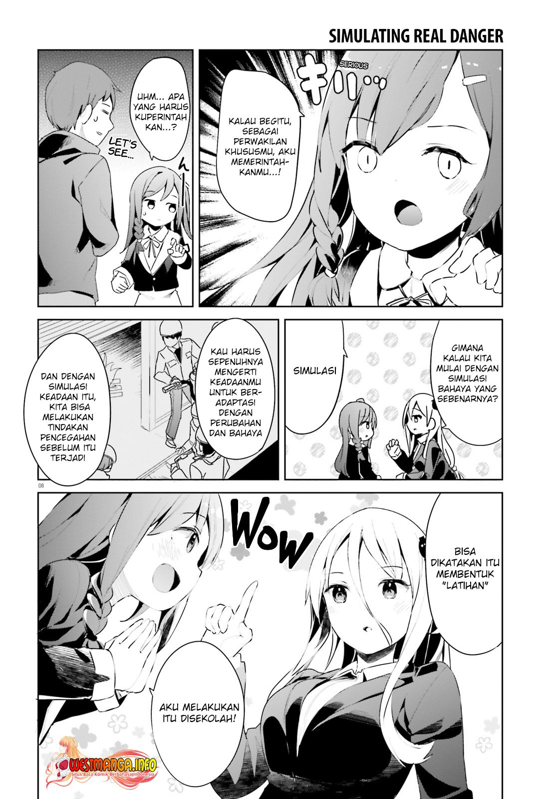 Haikei… Koroshiya-san to Kekkon Shimashita: Chapter chapter-28 - Page 8