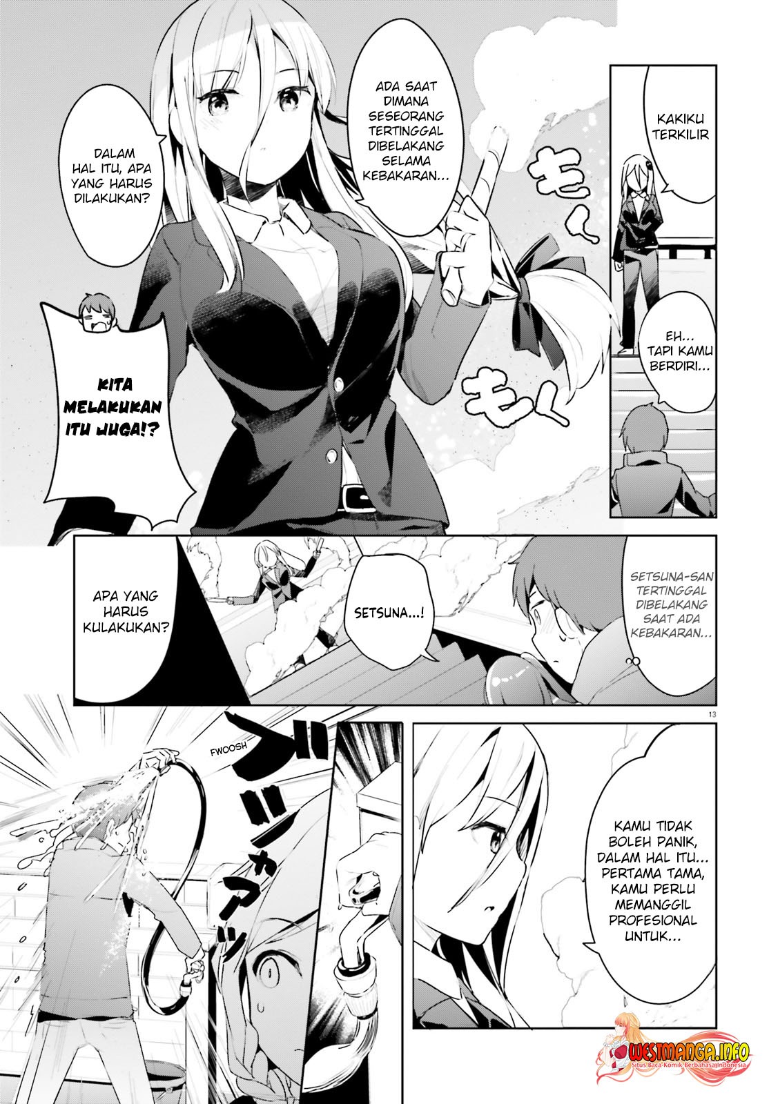 Haikei… Koroshiya-san to Kekkon Shimashita: Chapter chapter-28 - Page 13