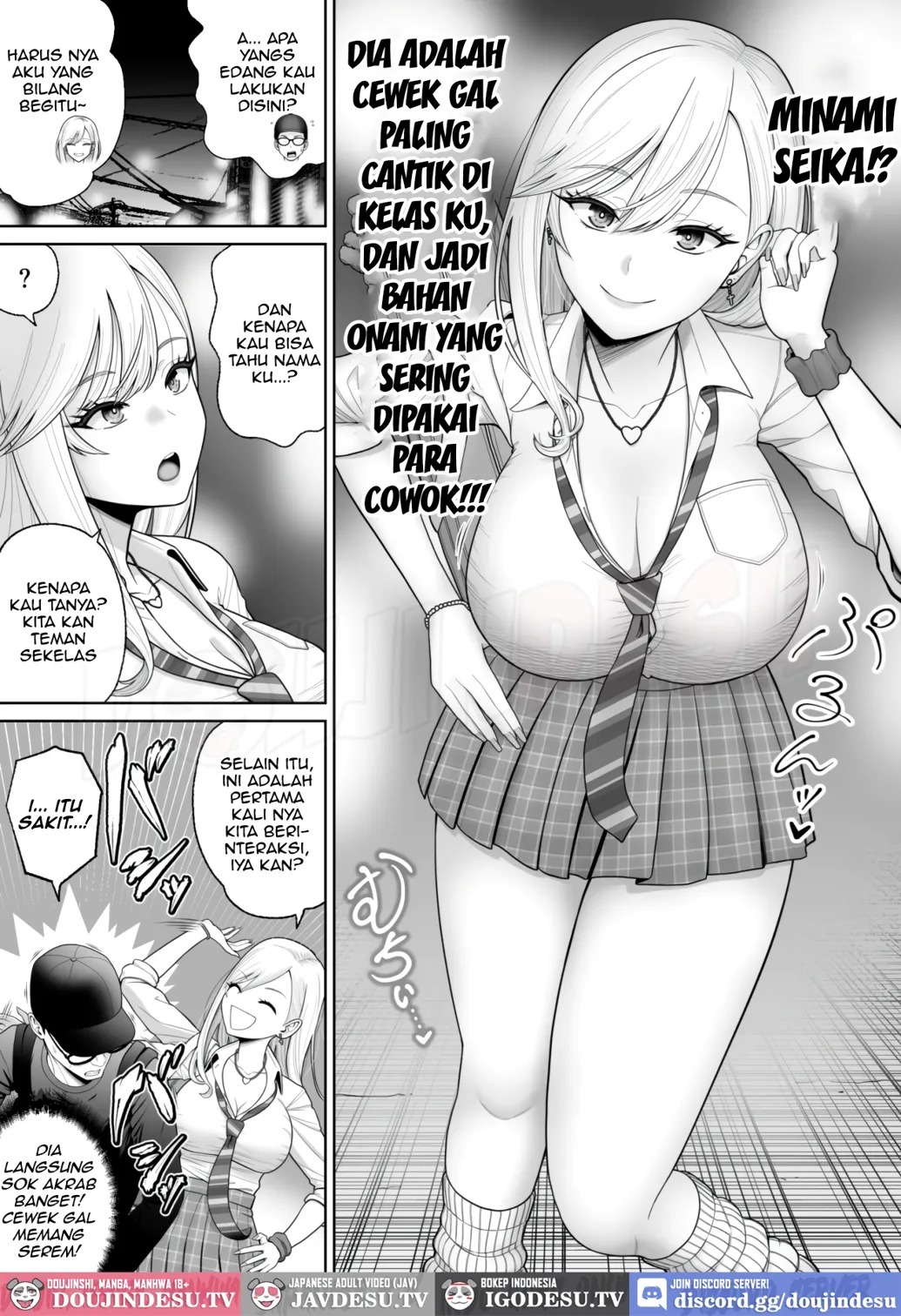 Hajimete no Fuuzoku ni iku Tochuu de Kurasu no Gyaru ni Tsukamatte Saifu mo Kin Rei mo Sukkarakan ni Sareru Hanashi.: Chapter chapter-1 - Page 6
