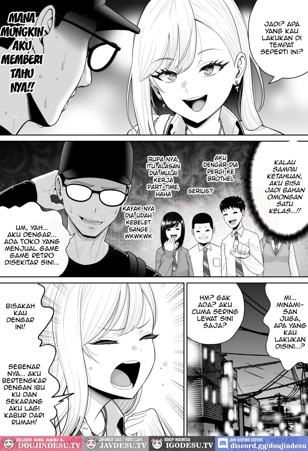 Hajimete no Fuuzoku ni iku Tochuu de Kurasu no Gyaru ni Tsukamatte Saifu mo Kin Rei mo Sukkarakan ni Sareru Hanashi.: Chapter chapter-1 - Page 7