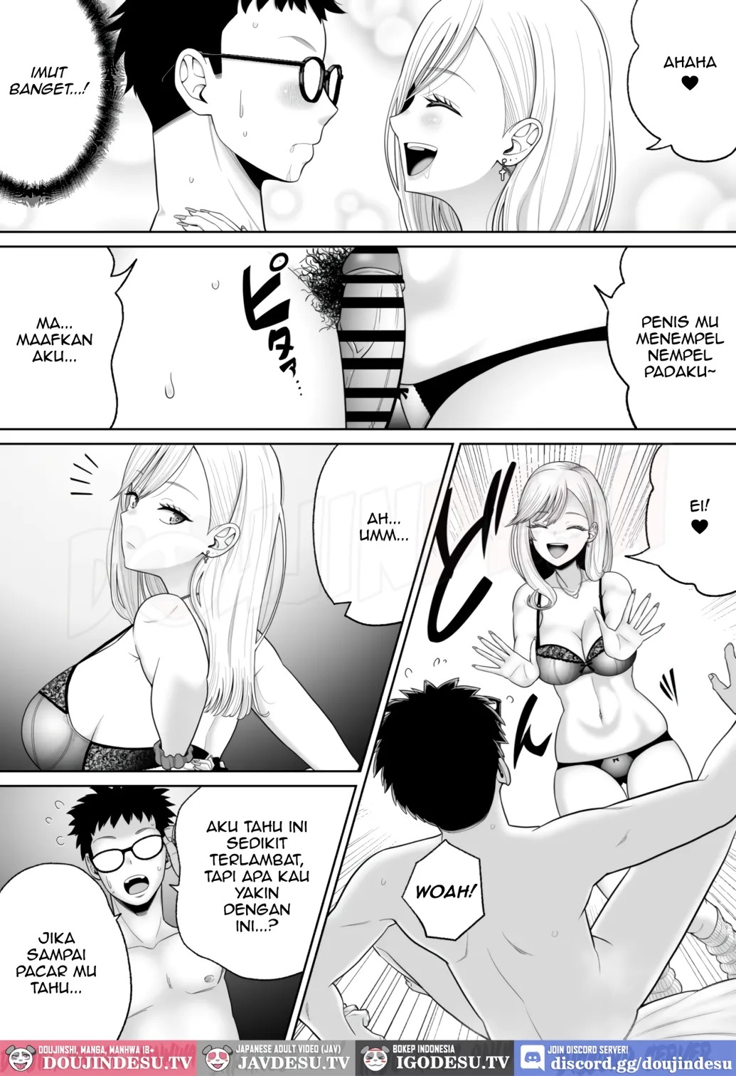 Hajimete no Fuuzoku ni iku Tochuu de Kurasu no Gyaru ni Tsukamatte Saifu mo Kin Rei mo Sukkarakan ni Sareru Hanashi.: Chapter chapter-1 - Page 33