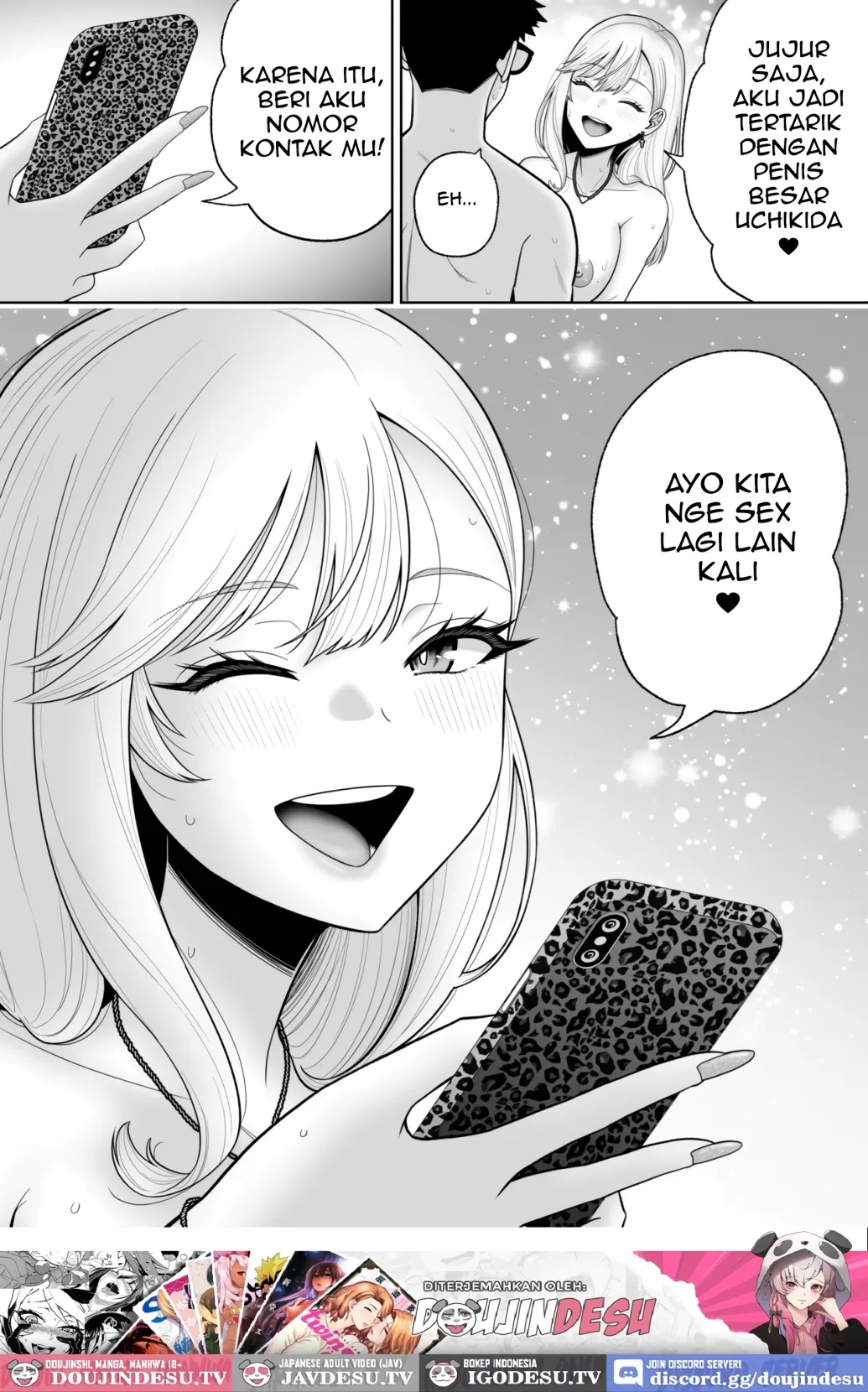 Hajimete no Fuuzoku ni iku Tochuu de Kurasu no Gyaru ni Tsukamatte Saifu mo Kin Rei mo Sukkarakan ni Sareru Hanashi.: Chapter chapter-1 - Page 54