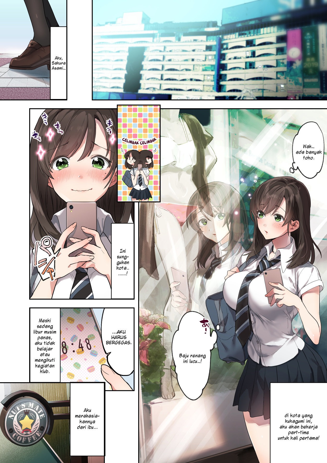 Hajimete no Gakusei Beit Shinjiteita Tenchou ni Datsu Shojo Sareta Tokai o Shiranai Gakusei: Chapter chapter-1 - Page 3