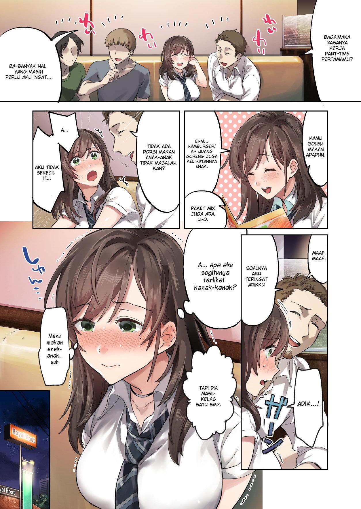 Hajimete no Gakusei Beit Shinjiteita Tenchou ni Datsu Shojo Sareta Tokai o Shiranai Gakusei: Chapter chapter-1 - Page 7