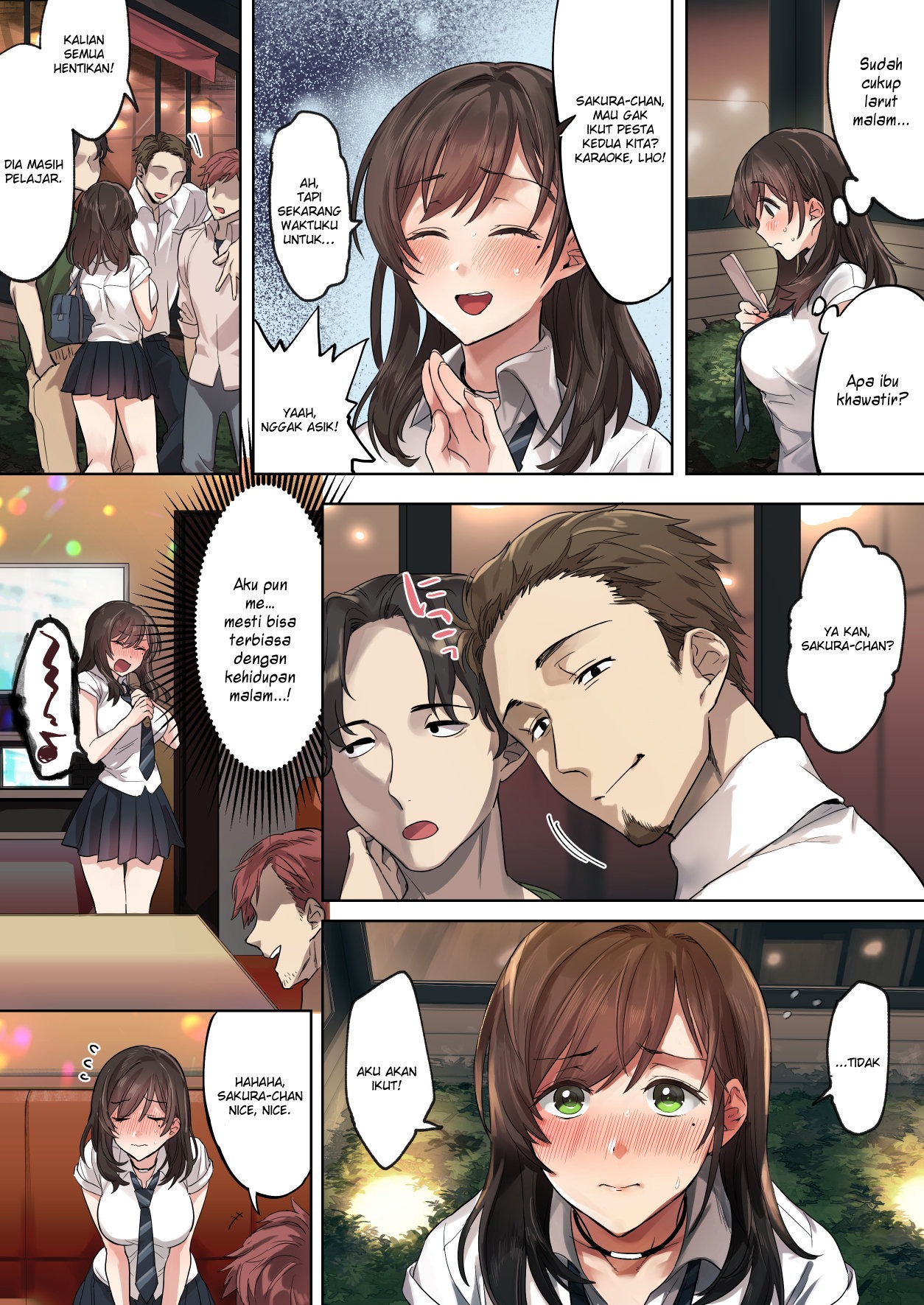 Hajimete no Gakusei Beit Shinjiteita Tenchou ni Datsu Shojo Sareta Tokai o Shiranai Gakusei: Chapter chapter-1 - Page 8