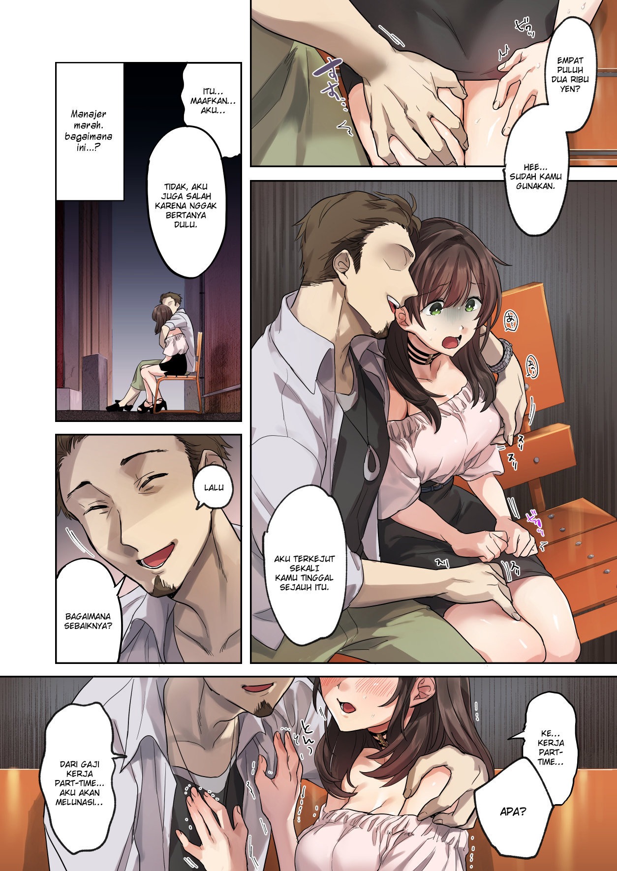 Hajimete no Gakusei Beit Shinjiteita Tenchou ni Datsu Shojo Sareta Tokai o Shiranai Gakusei: Chapter chapter-1 - Page 18