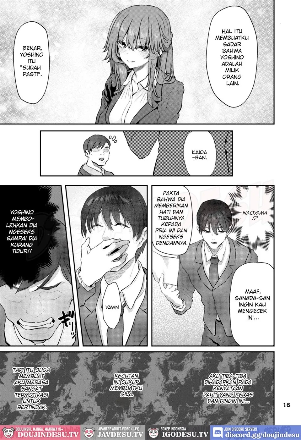 【Hamedori (Sui】Yoshino Miki (24) Moto Buka Shinkon Shifuku to Suit de: Chapter chapter-1 - Page 17