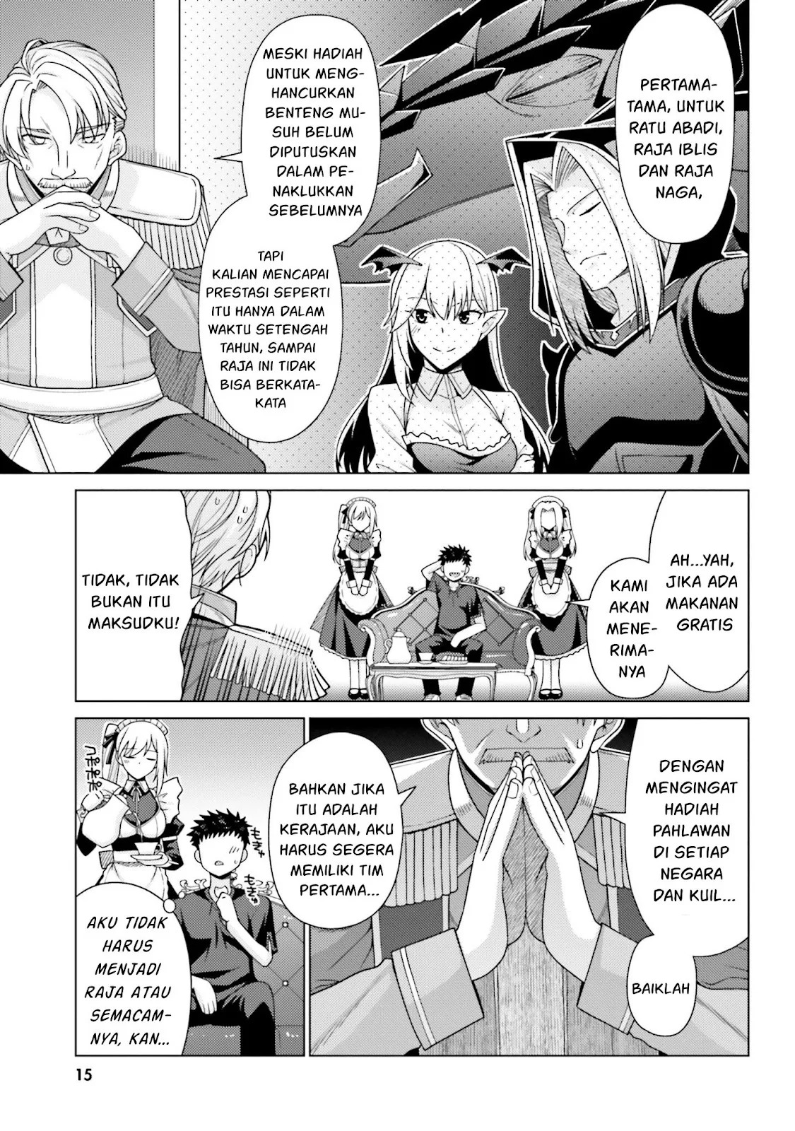 Hanitora! Shoukan Yuusha wo Hameru Honey Trap Hoi Mou: Chapter chapter-1 - Page 15
