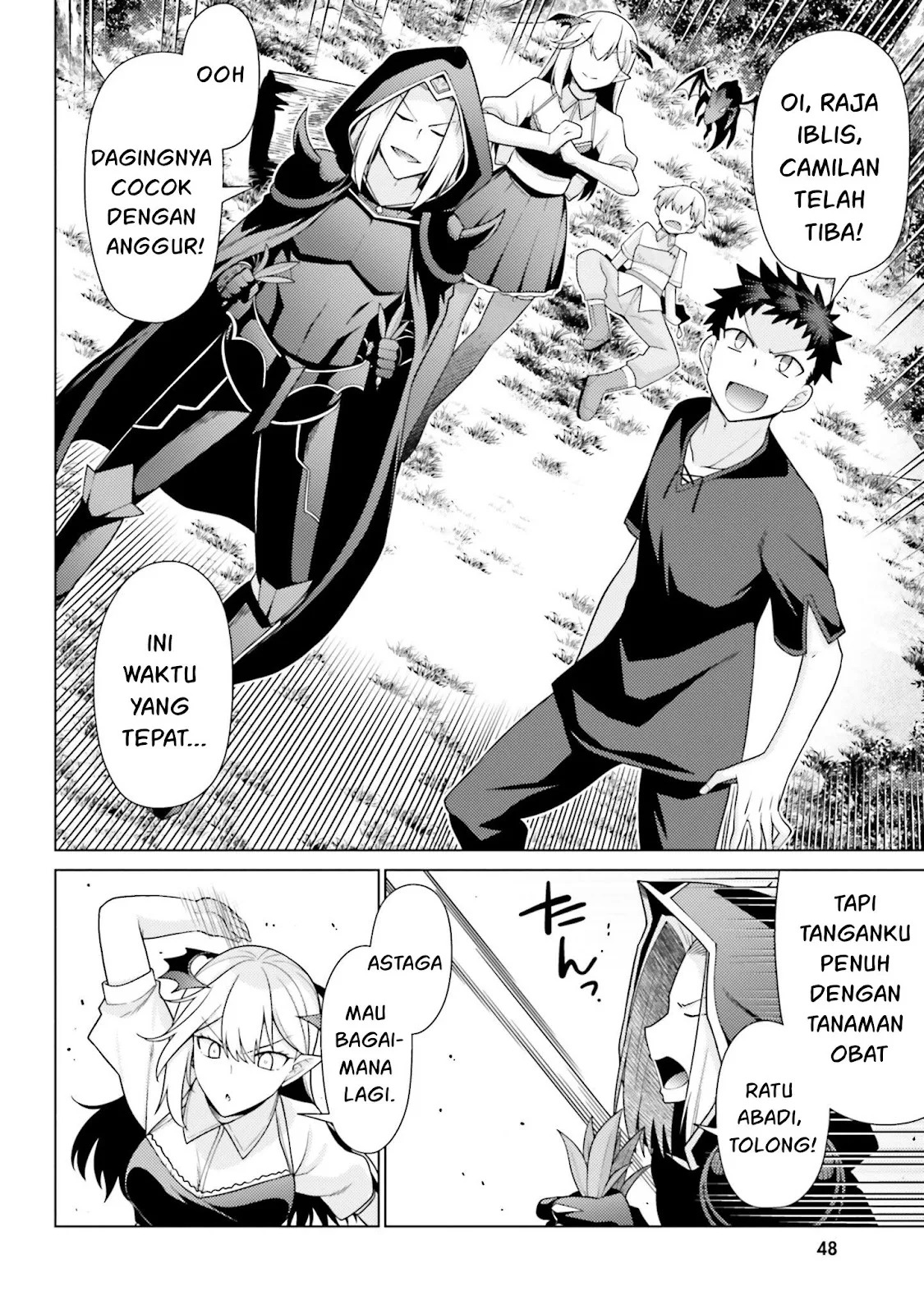 Hanitora! Shoukan Yuusha wo Hameru Honey Trap Hoi Mou: Chapter chapter-6 - Page 48