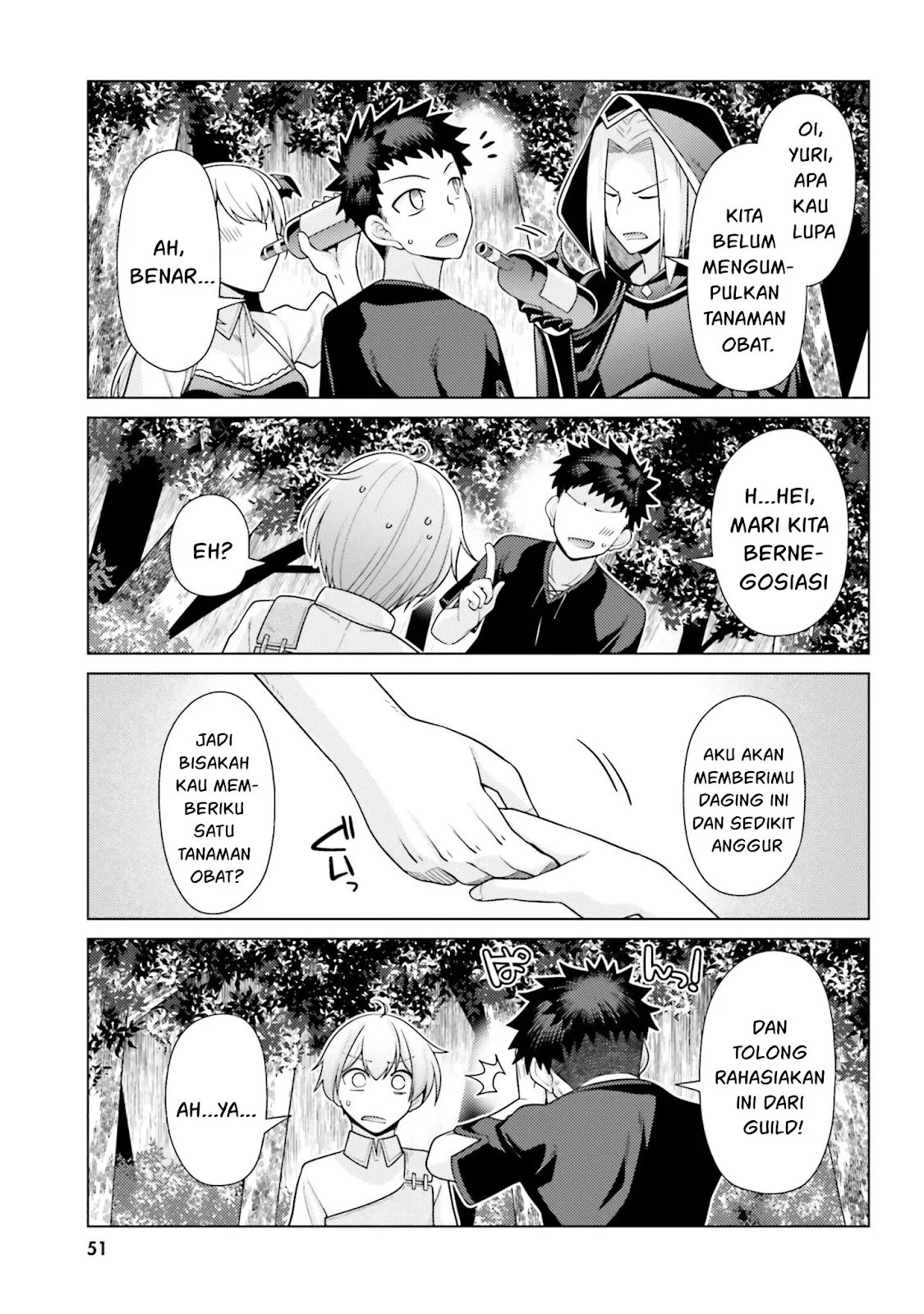 Hanitora! Shoukan Yuusha wo Hameru Honey Trap Hoi Mou: Chapter chapter-6 - Page 51