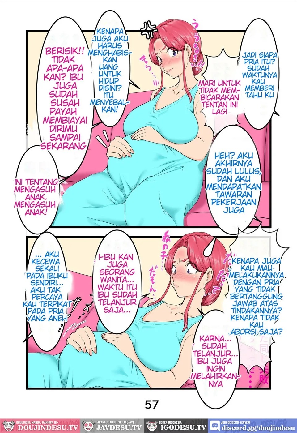 Haramaseta Bunny Girl wa, Boku no Kaa-chan!?: Chapter chapter-1 - Page 62