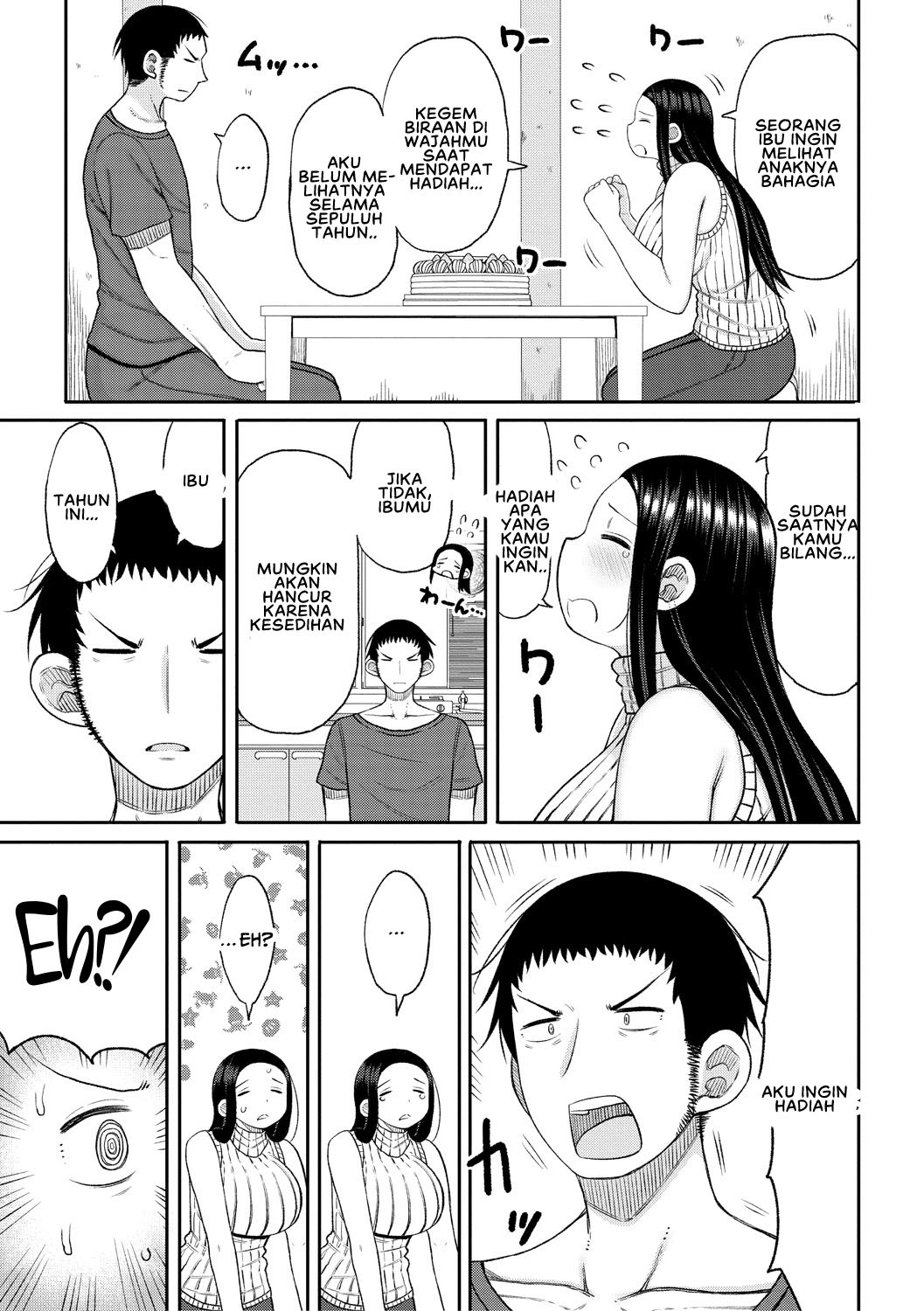 Haramitagari na Hahaoya ~Okaa-san to Ippai Kozukuri Shiyou ne~: Chapter chapter-8 - Page 5