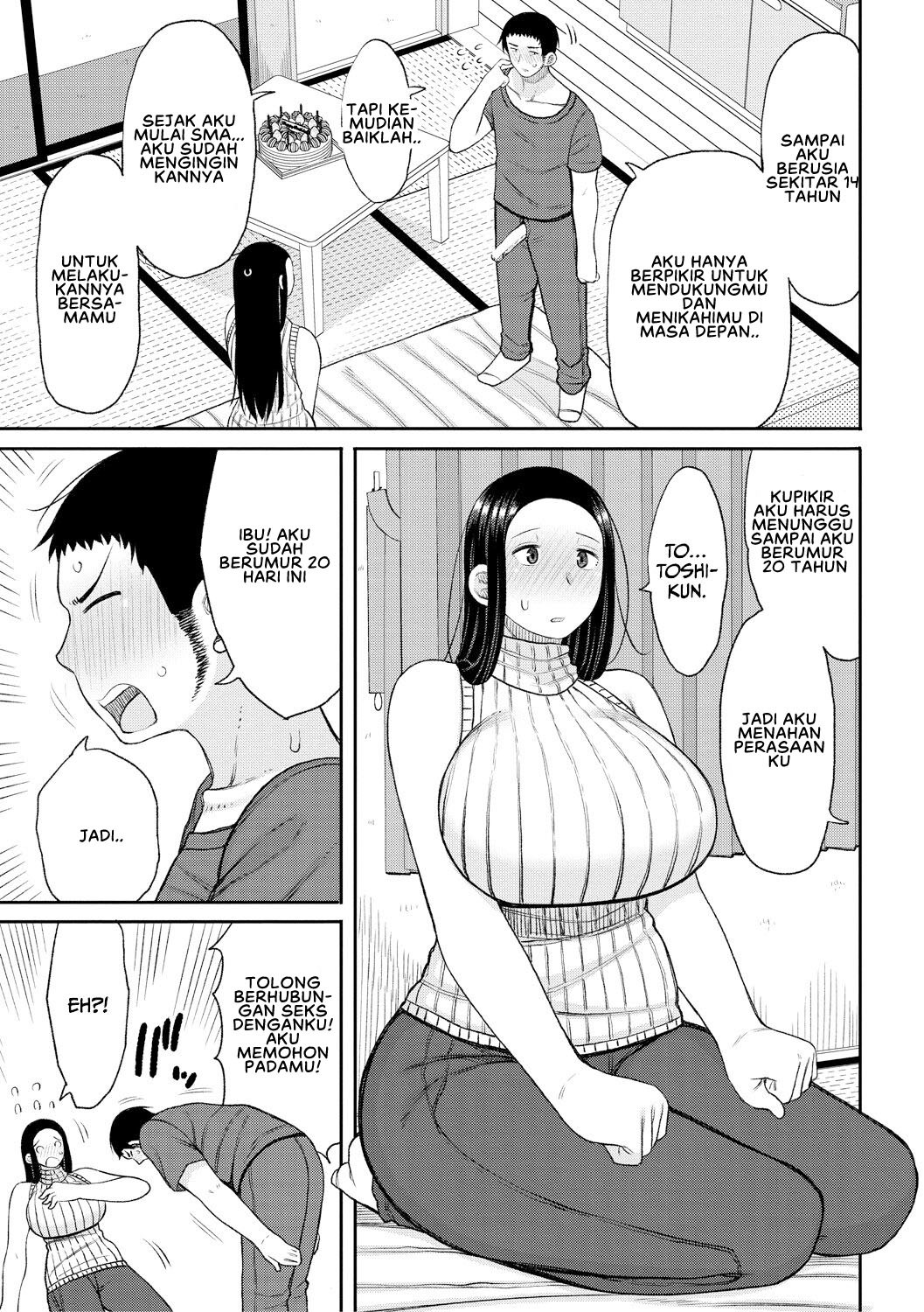 Haramitagari na Hahaoya ~Okaa-san to Ippai Kozukuri Shiyou ne~: Chapter chapter-8 - Page 11