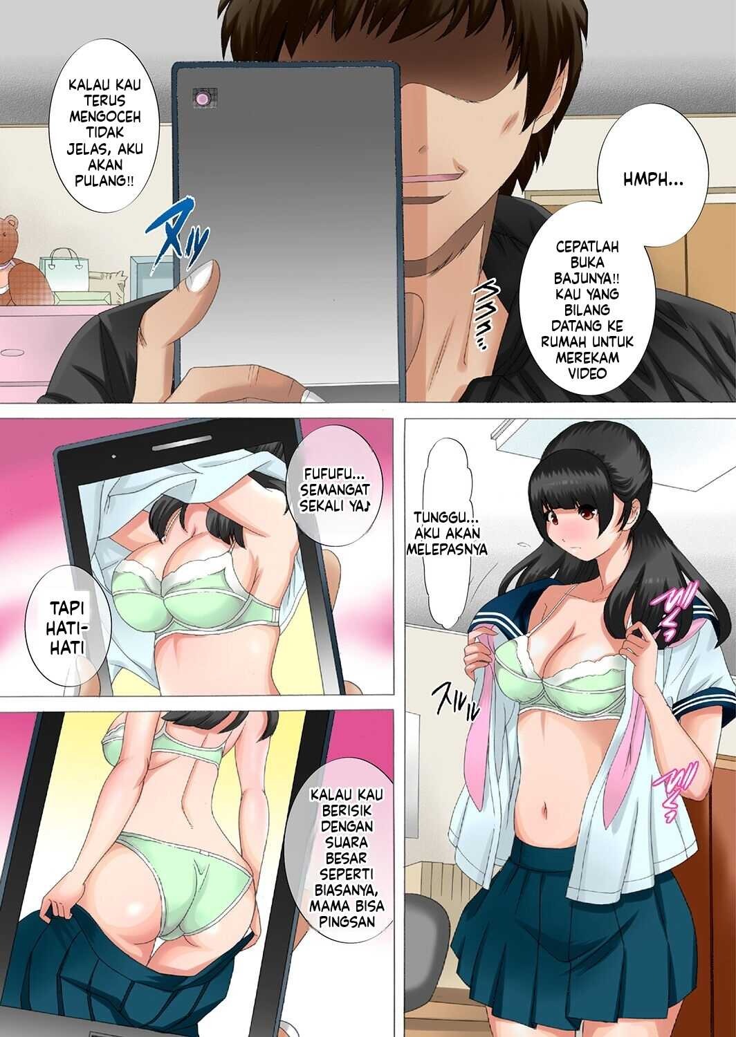 Hareta Nichi wa Oyako de Zenra Sanpo Haramase Oyako Donburi Roshutsu Choukyou Nikki: Chapter chapter-1 - Page 12