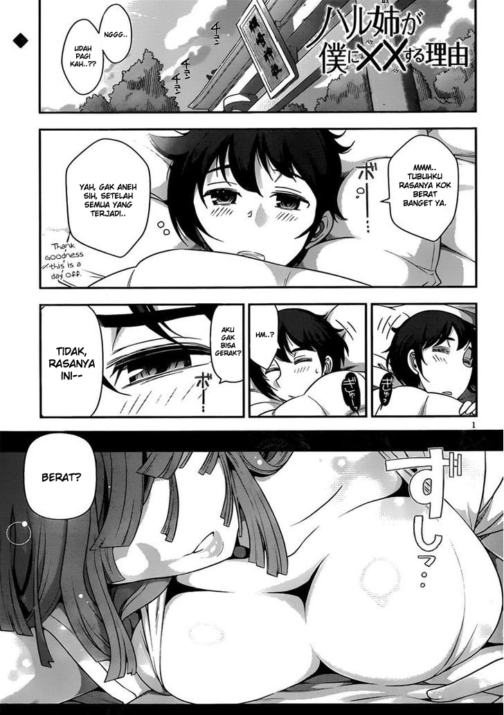 Haru-nee ga Boku ni XX Suru Riyuu: Chapter chapter-06 - Page 1