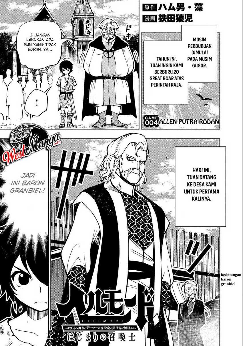Hell Mode: Yarikomi Suki no Gamer wa Hai Settei no Isekai de Musou Suru: Chapter chapter-4 - Page 2