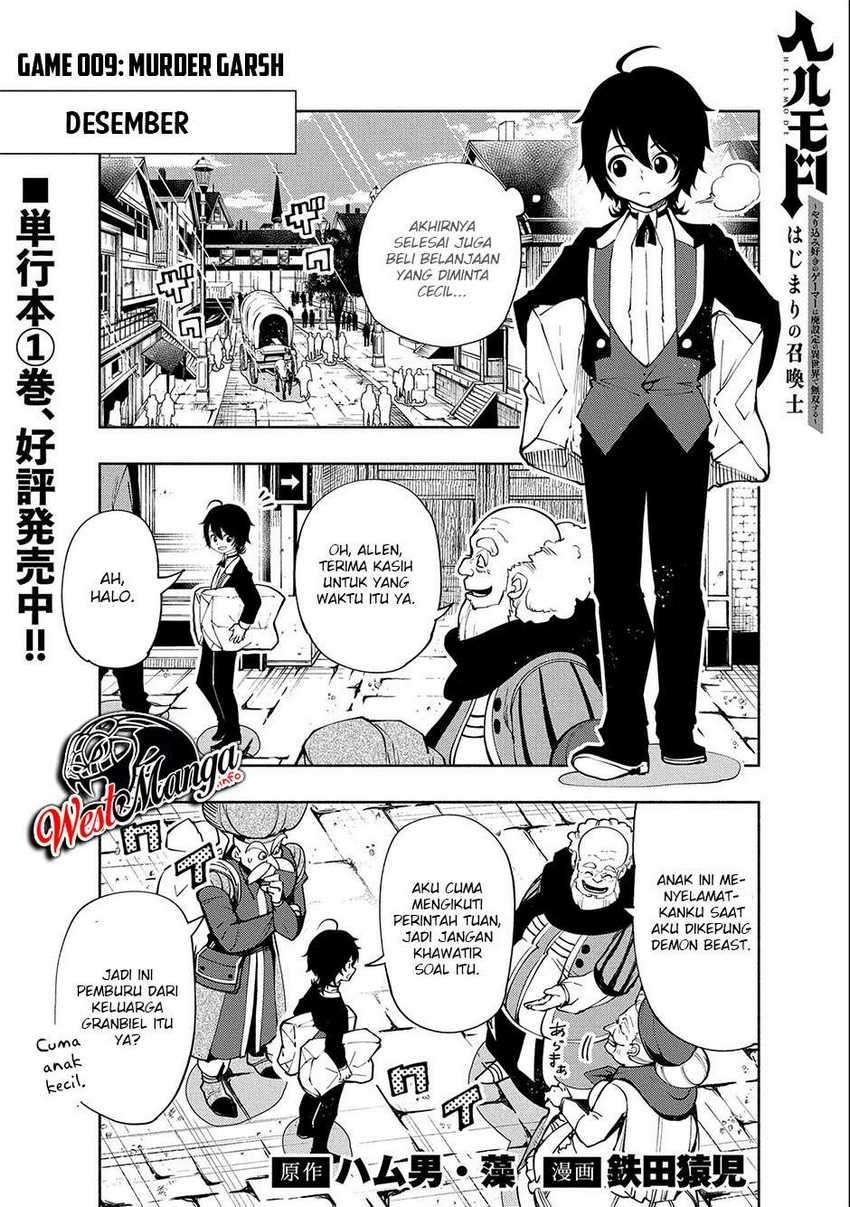 Hell Mode: Yarikomi Suki no Gamer wa Hai Settei no Isekai de Musou Suru: Chapter chapter-9 - Page 2