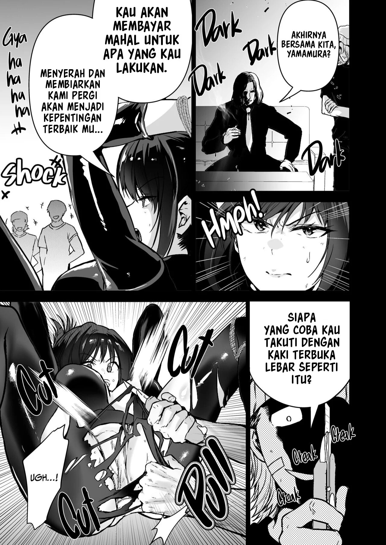 Hema Shita Boku o Kabatte Tsukamatta Senpai Onna Sousakan ga Akutou-domo ni Biyaku-zuke de Yarareru Sugata ni Kuzu Bokki: Chapter chapter-1 - Page 25