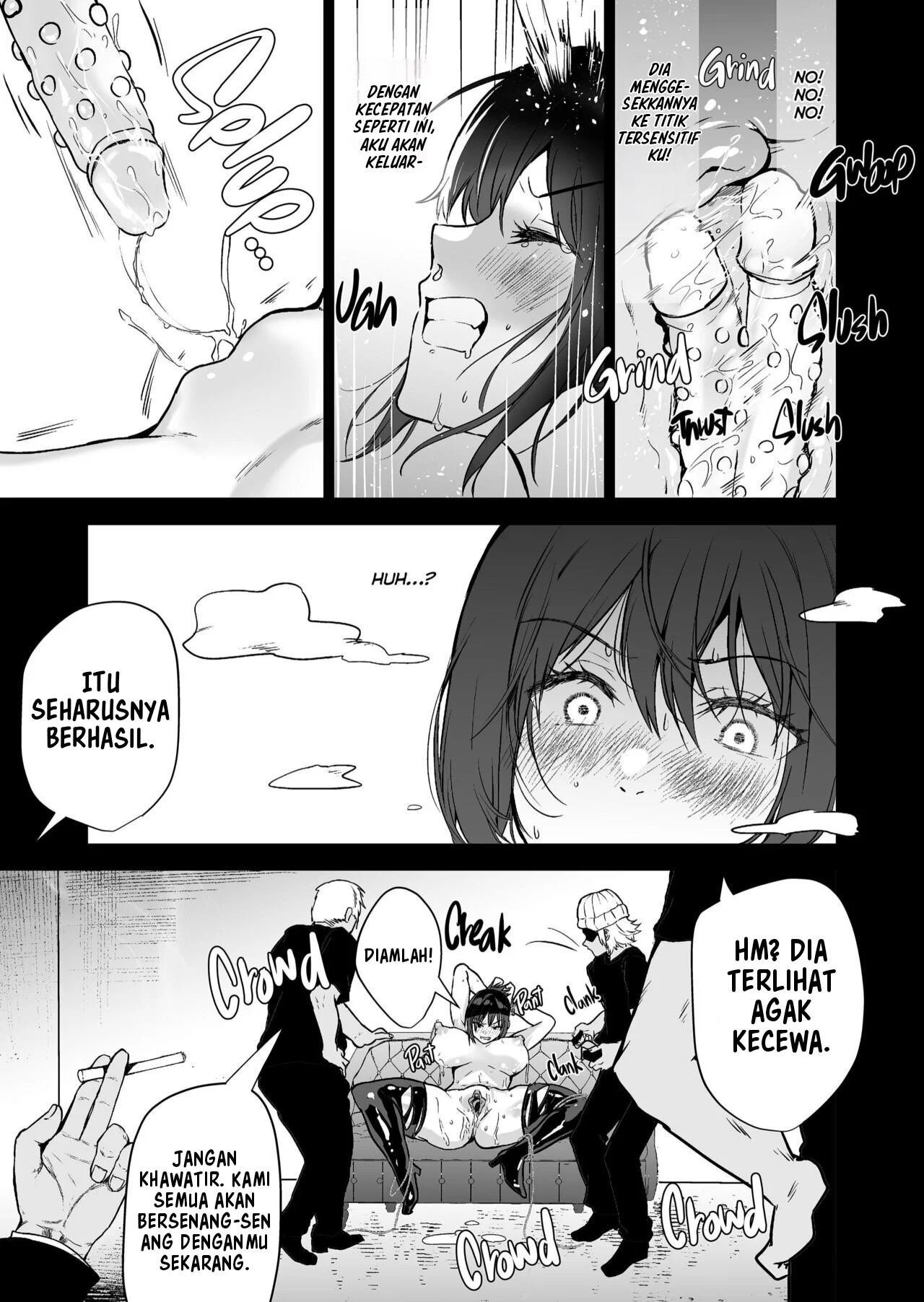 Hema Shita Boku o Kabatte Tsukamatta Senpai Onna Sousakan ga Akutou-domo ni Biyaku-zuke de Yarareru Sugata ni Kuzu Bokki: Chapter chapter-1 - Page 37