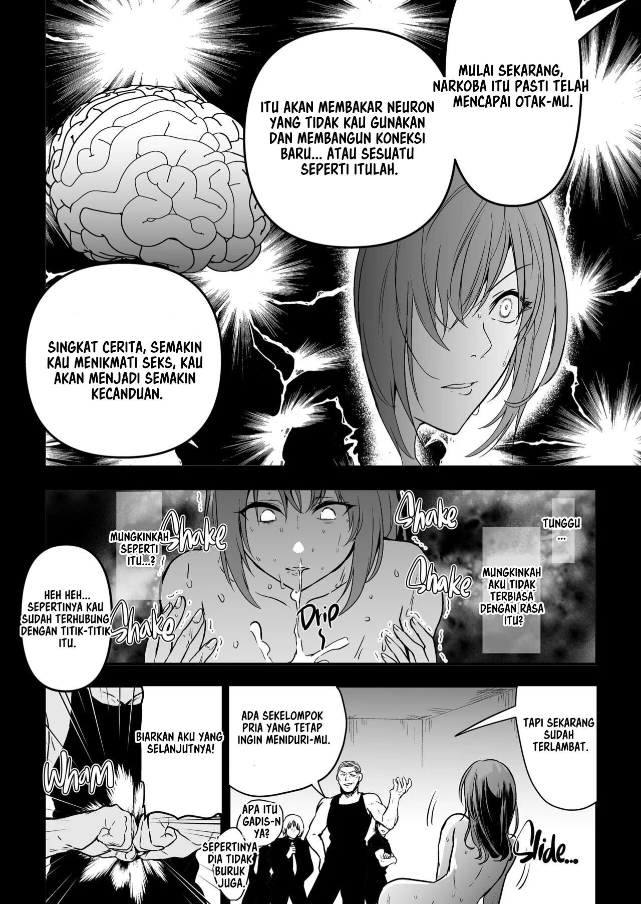 Hema Shita Boku o Kabatte Tsukamatta Senpai Onna Sousakan ga Akutou-domo ni Biyaku-zuke de Yarareru Sugata ni Kuzu Bokki: Chapter chapter-1 - Page 64