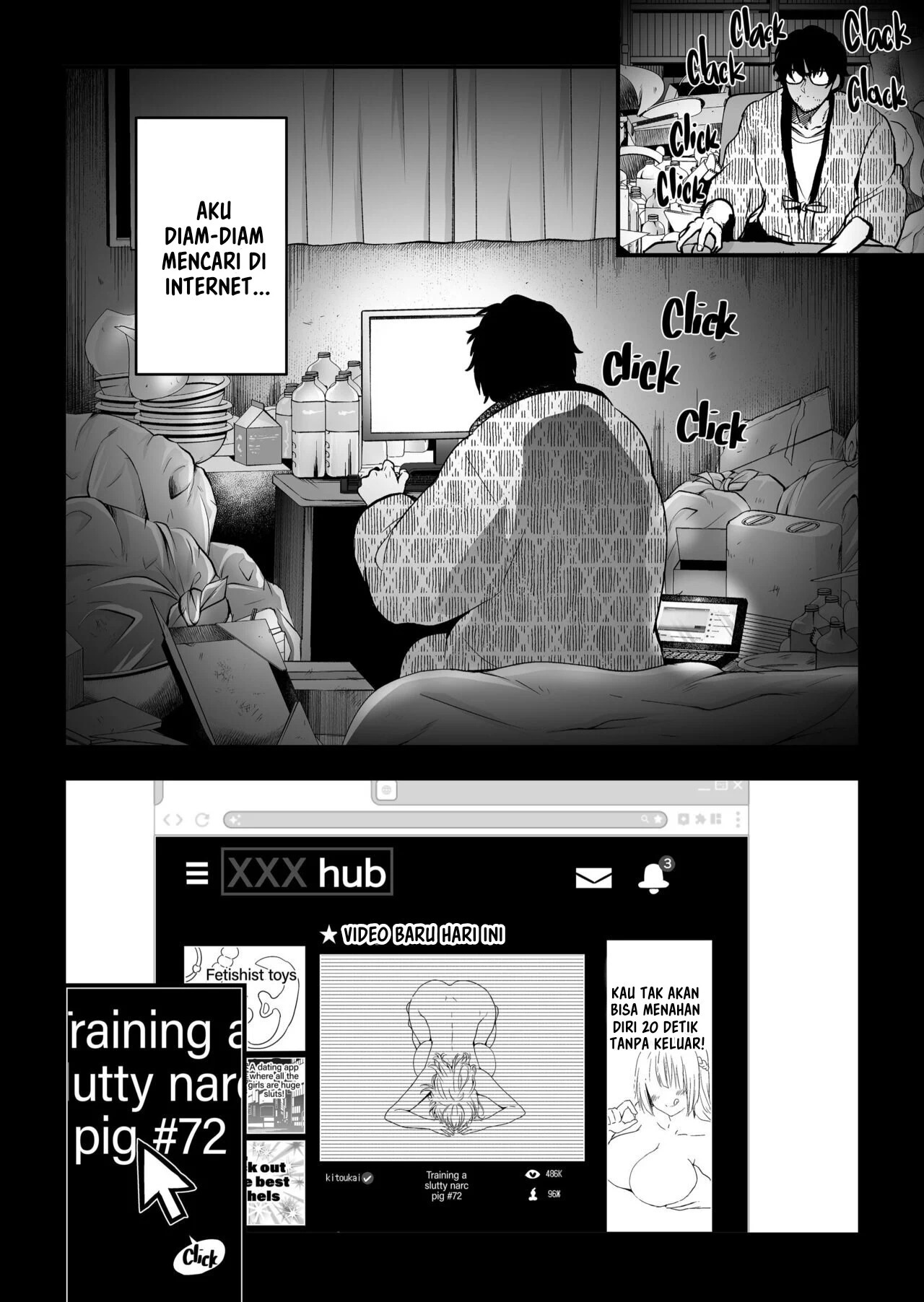 Hema Shita Boku o Kabatte Tsukamatta Senpai Onna Sousakan ga Akutou-domo ni Biyaku-zuke de Yarareru Sugata ni Kuzu Bokki: Chapter chapter-1 - Page 100