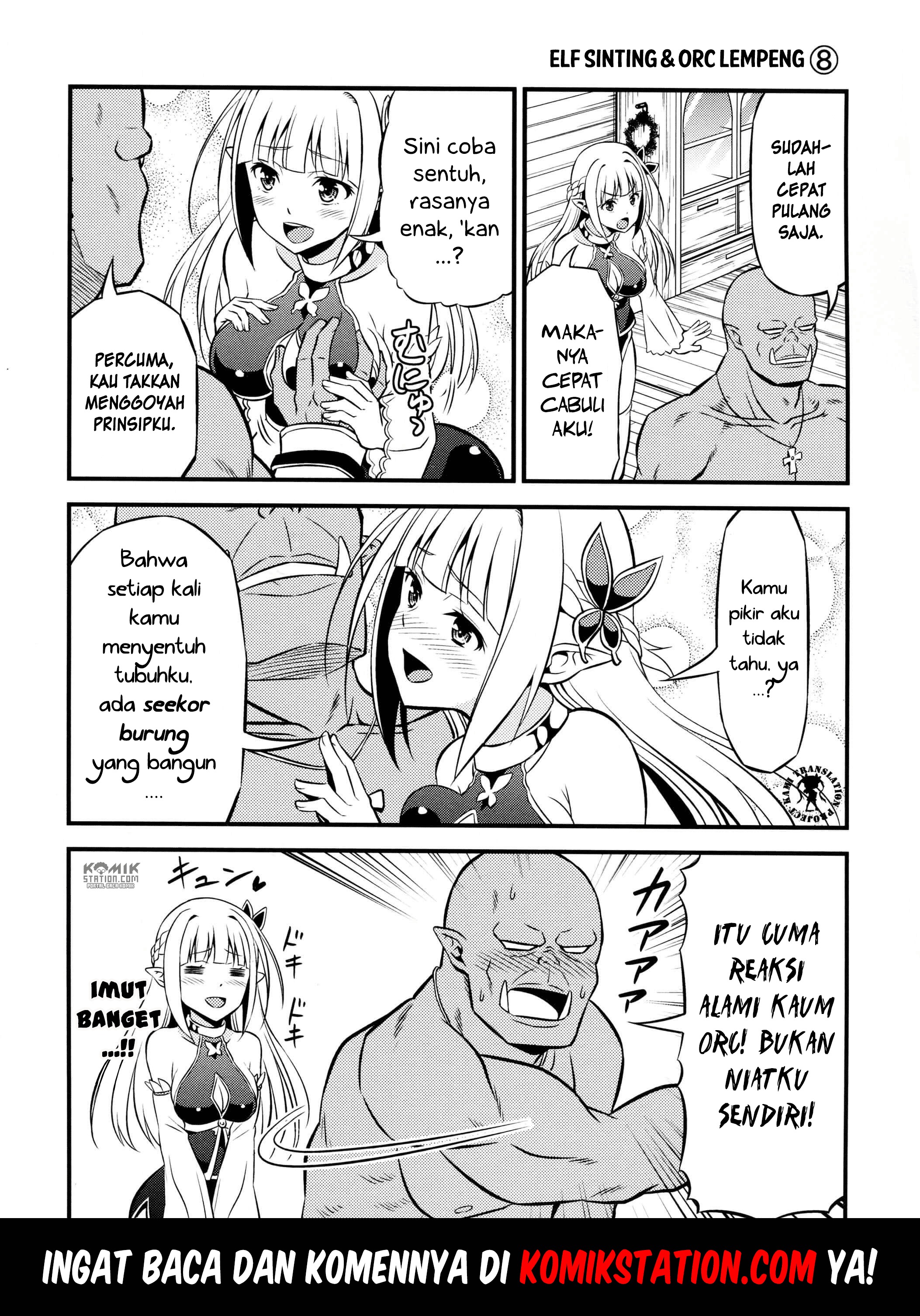 Hentai Elf to Majime Orc: Chapter chapter-1 - Page 11