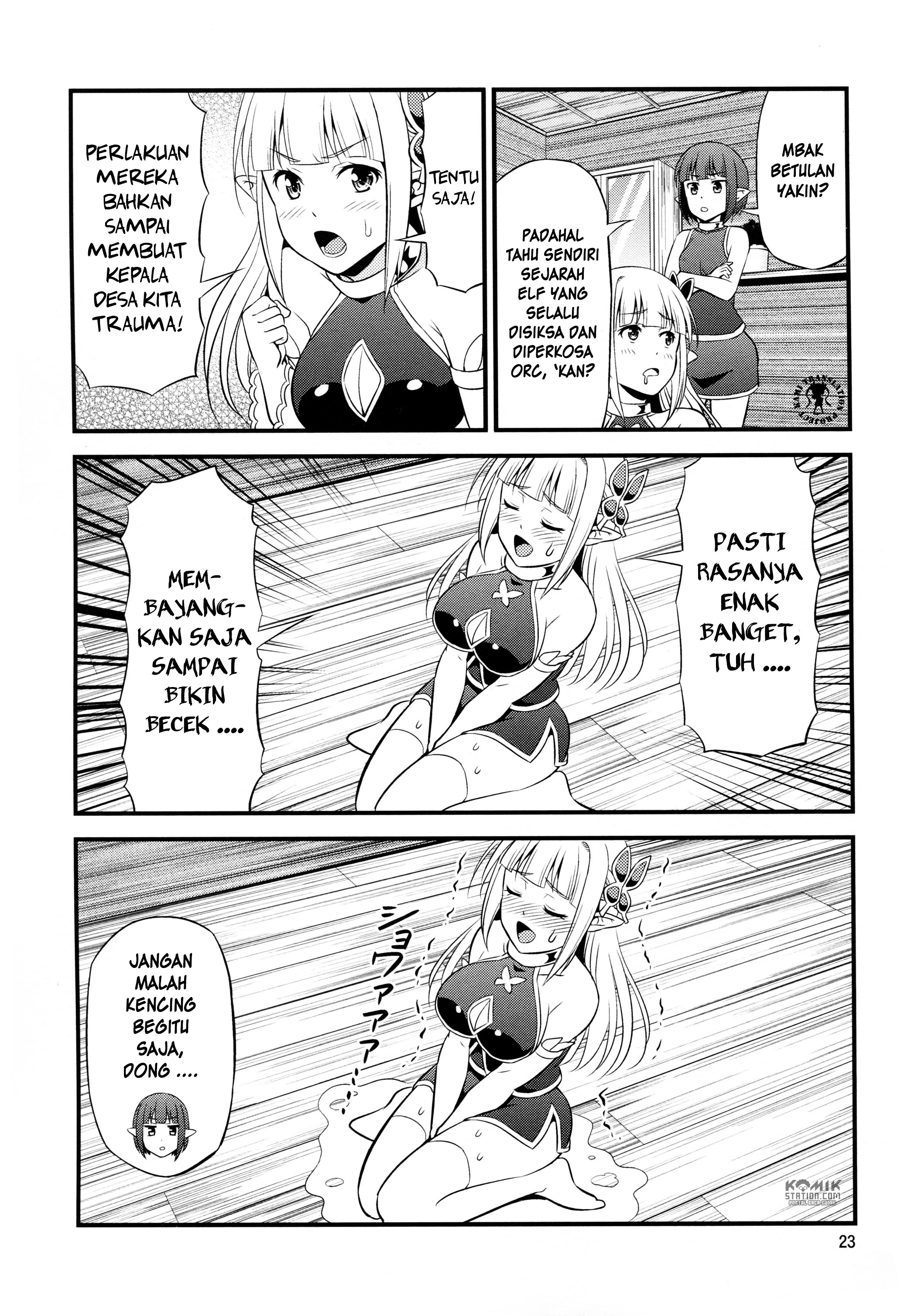Hentai Elf to Majime Orc: Chapter chapter-2.5 - Page 5