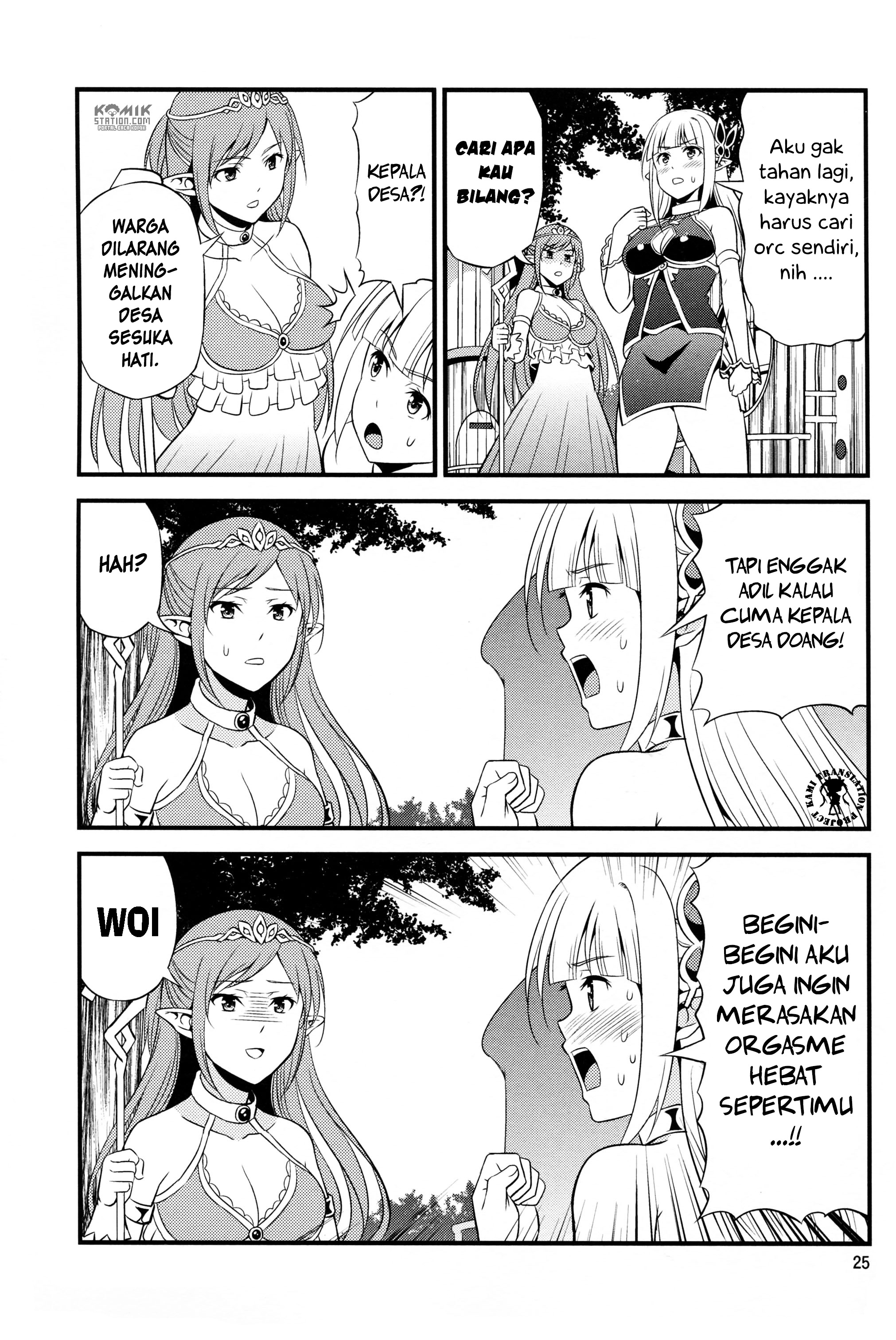 Hentai Elf to Majime Orc: Chapter chapter-2.5 - Page 8