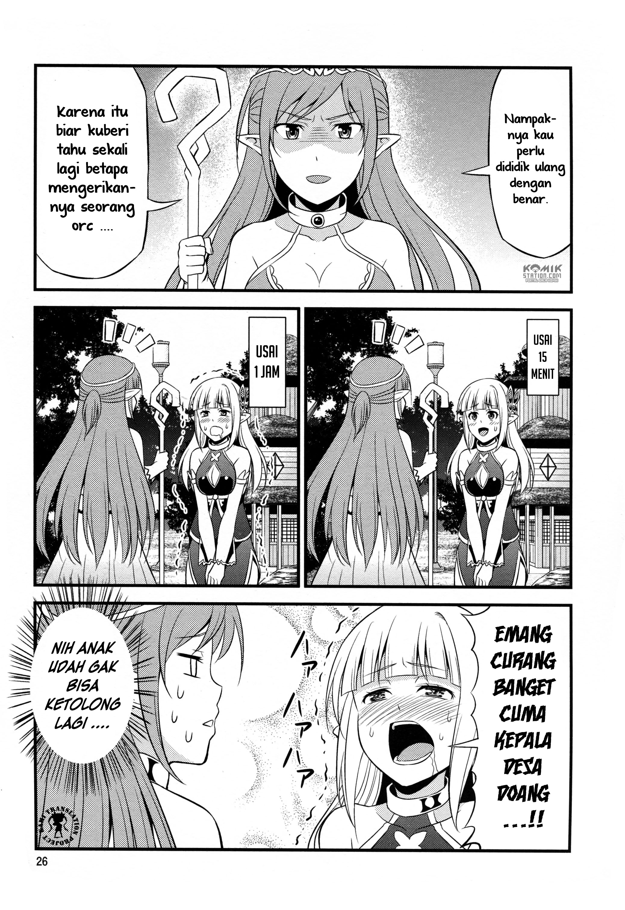 Hentai Elf to Majime Orc: Chapter chapter-2.5 - Page 9
