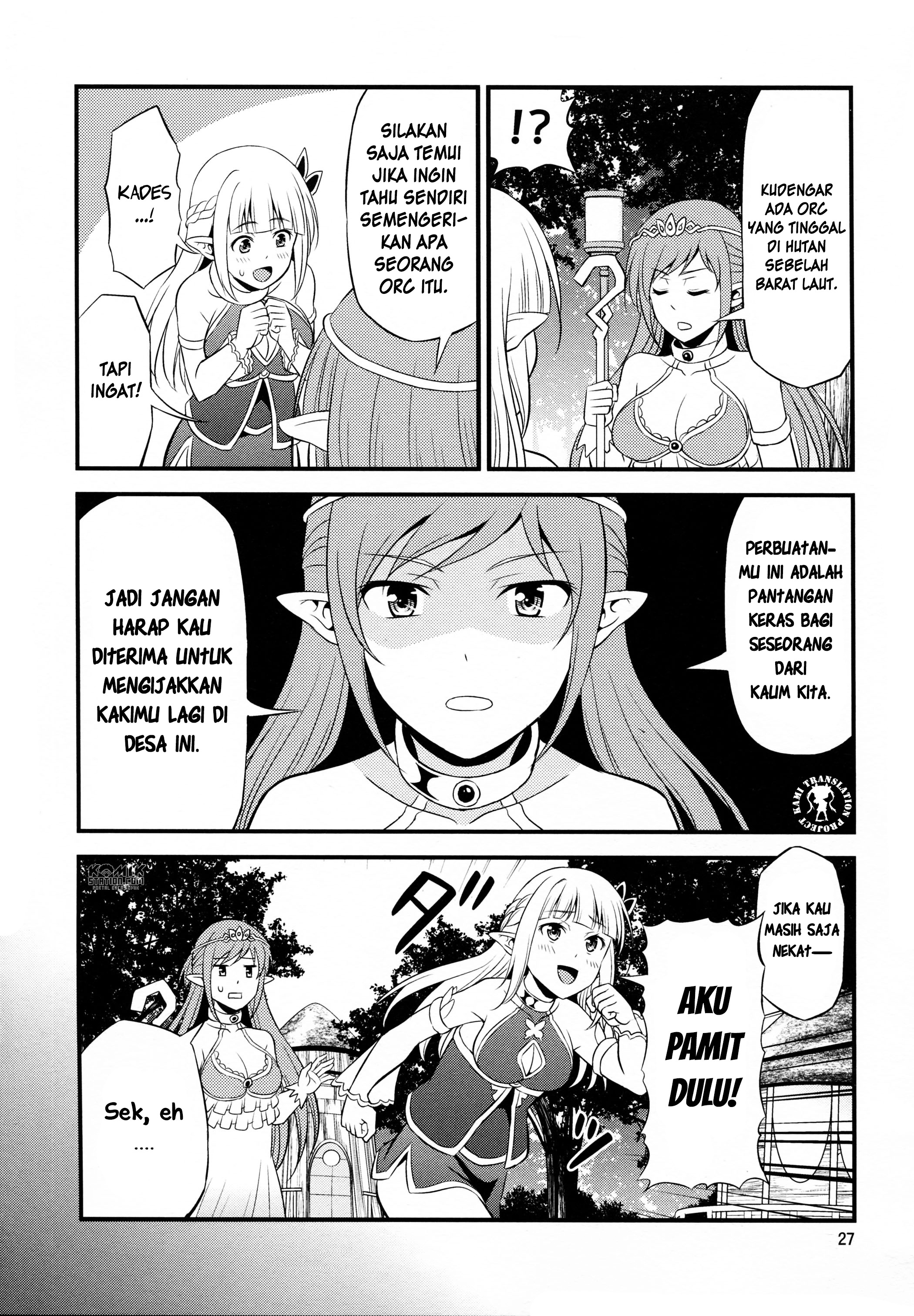 Hentai Elf to Majime Orc: Chapter chapter-2.5 - Page 10