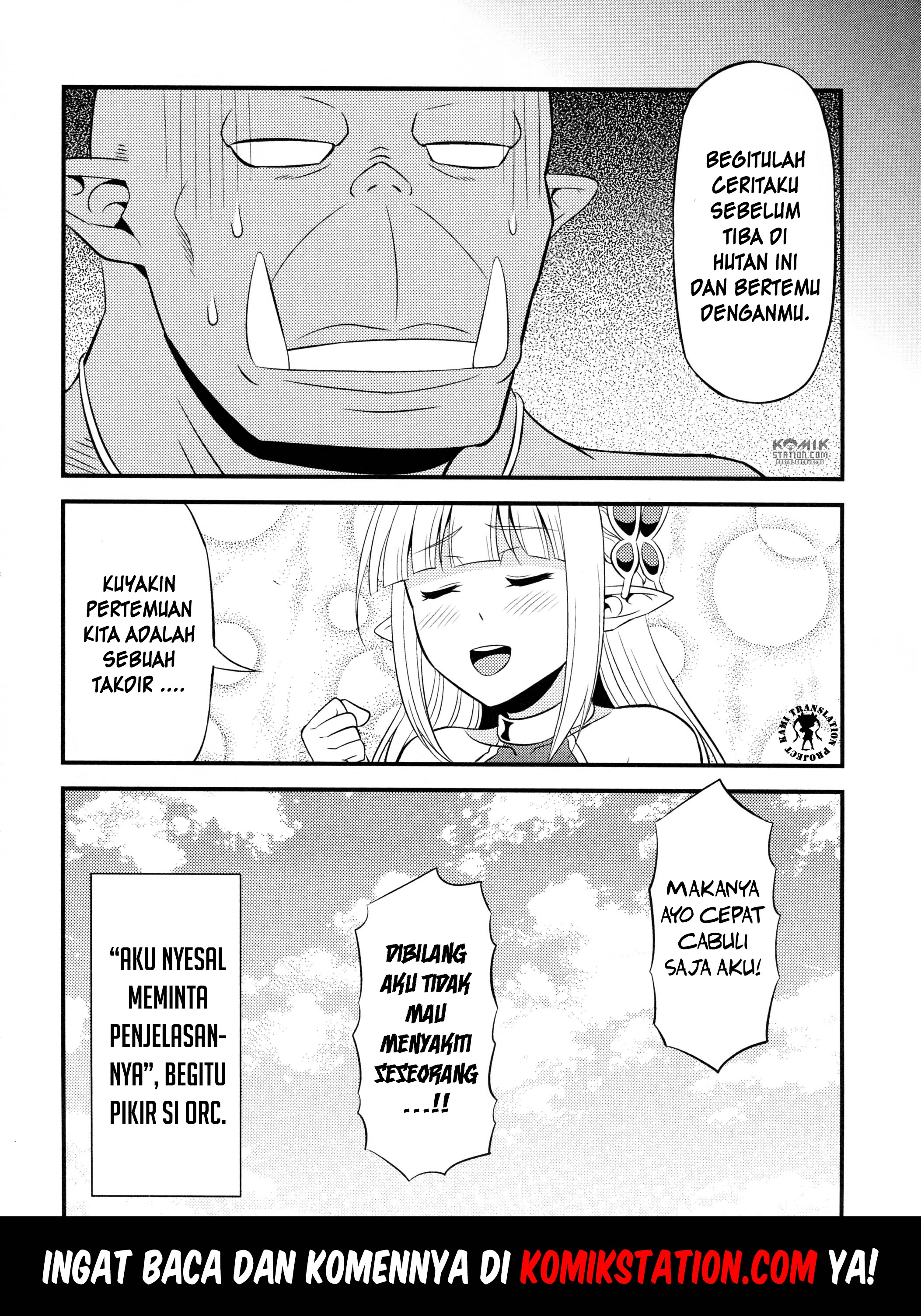 Hentai Elf to Majime Orc: Chapter chapter-2.5 - Page 11