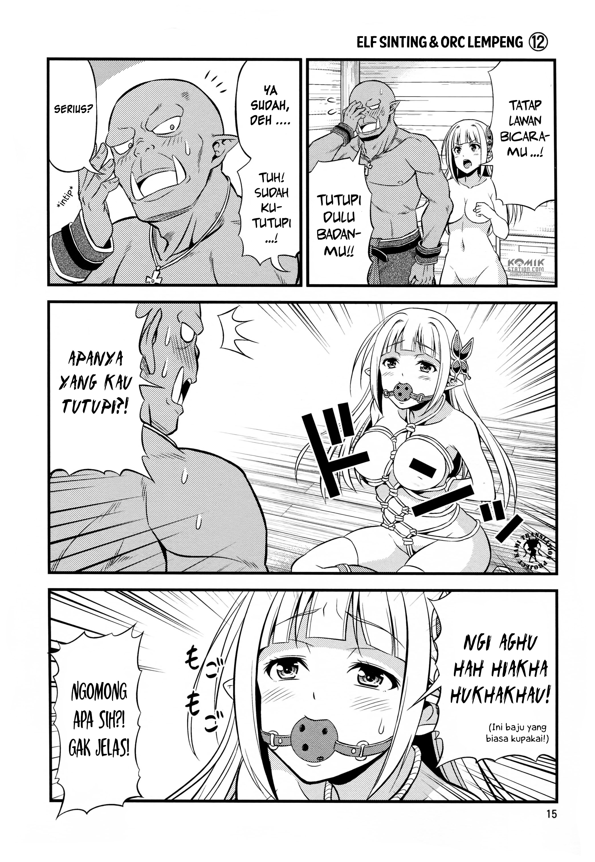 Hentai Elf to Majime Orc: Chapter chapter-2 - Page 5