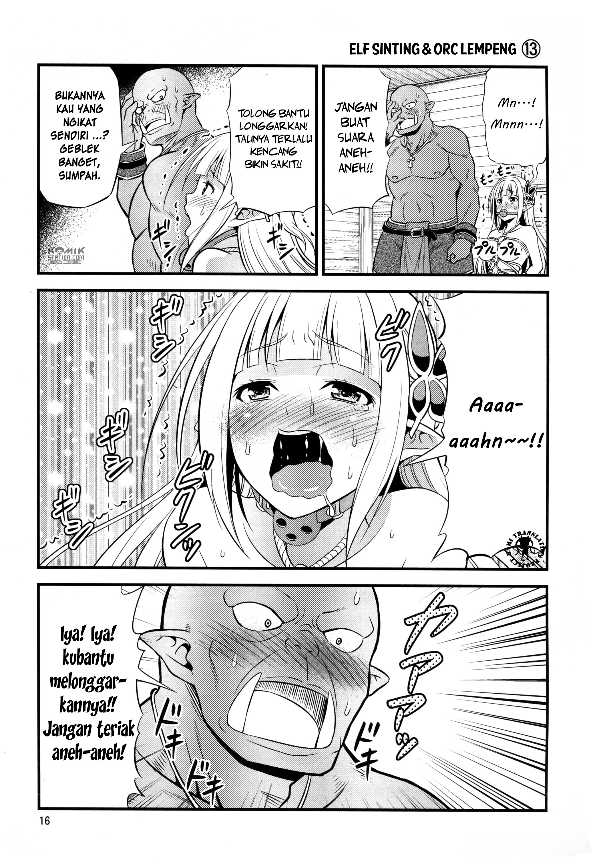 Hentai Elf to Majime Orc: Chapter chapter-2 - Page 7
