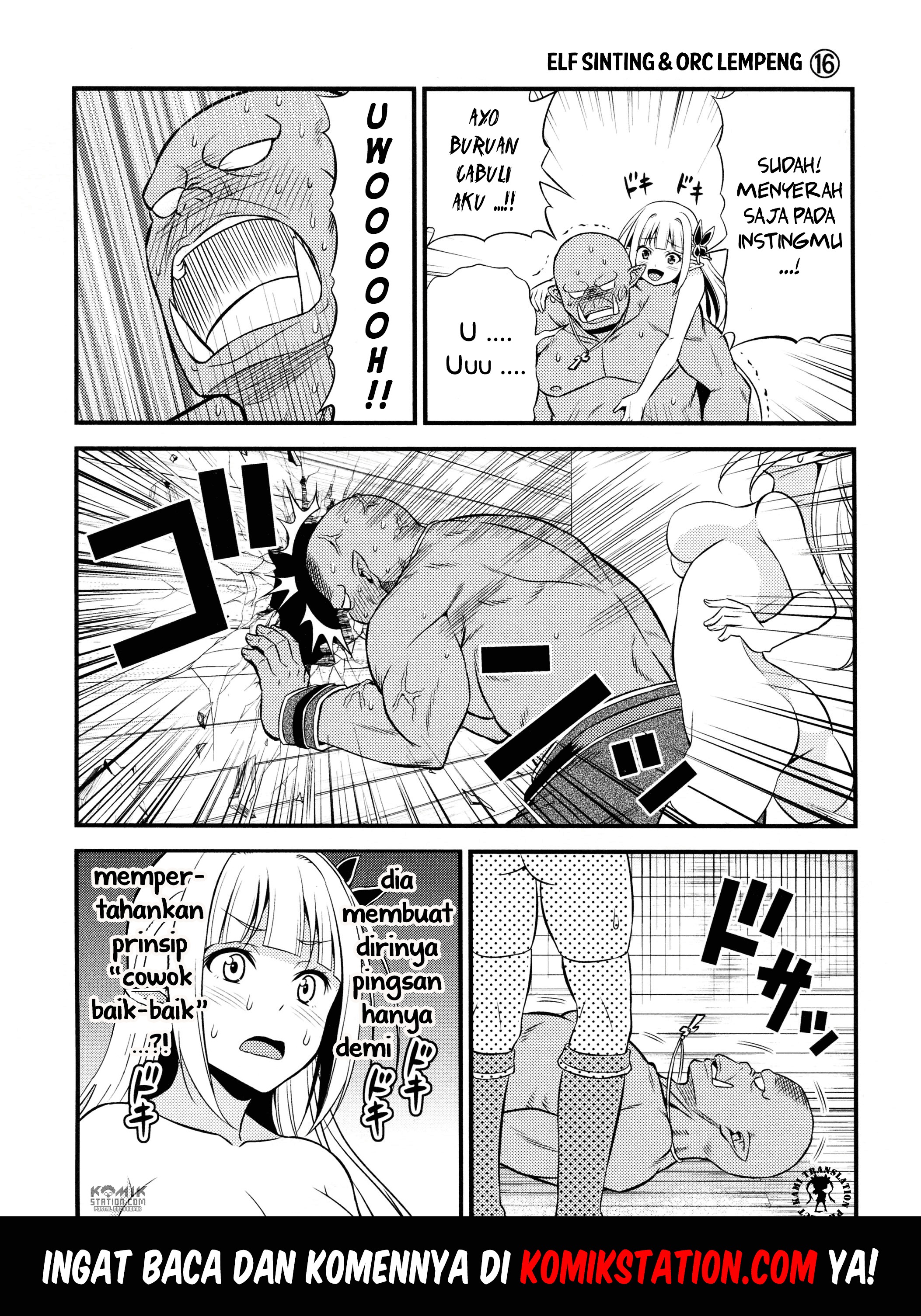 Hentai Elf to Majime Orc: Chapter chapter-2 - Page 10