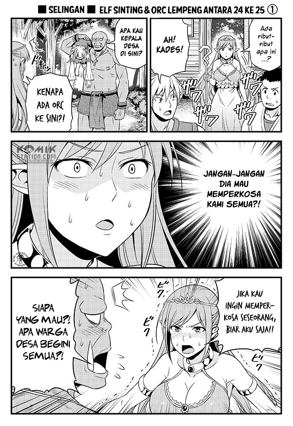 Hentai Elf to Majime Orc: Chapter chapter-3.5 - Page 3