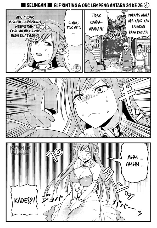 Hentai Elf to Majime Orc: Chapter chapter-3.5 - Page 6