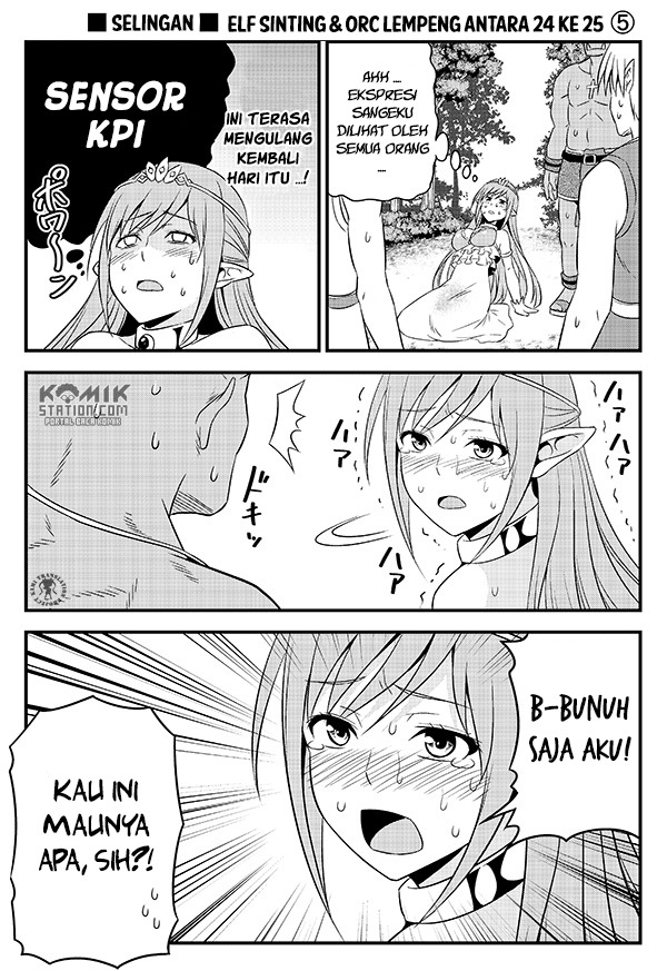 Hentai Elf to Majime Orc: Chapter chapter-3.5 - Page 8