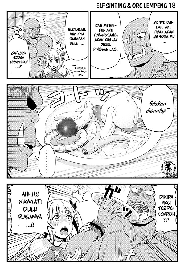 Hentai Elf to Majime Orc: Chapter chapter-3 - Page 4