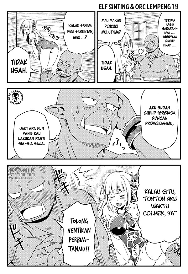 Hentai Elf to Majime Orc: Chapter chapter-3 - Page 5
